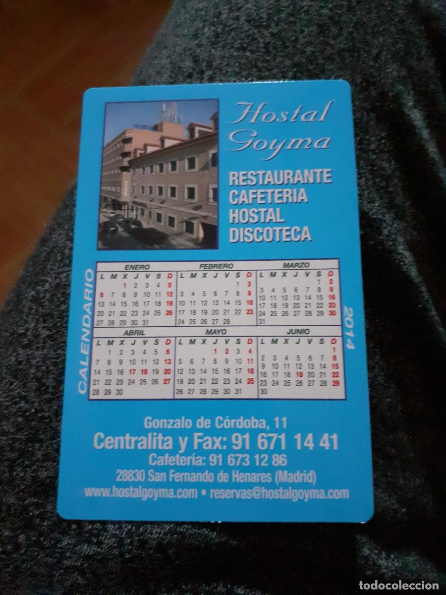 Coleccionismo Calendarios: Calendario Hostal Goyma - Madrid (2014)