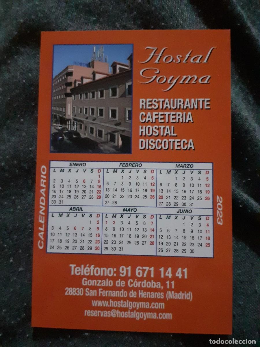 Coleccionismo Calendarios: Calendario Hostal Goyma - Madrid (2023)