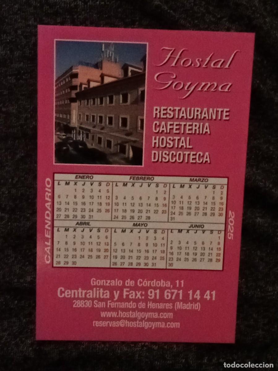 Coleccionismo Calendarios: Calendario Hostal Goyma - Madrid (2025)