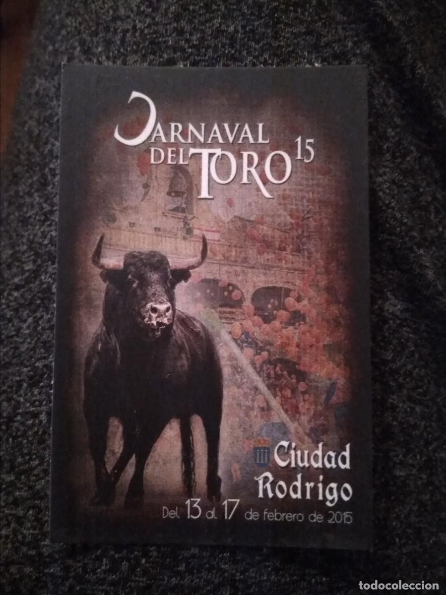 Coleccionismo Calendarios: Calendario Carnaval del Toro - Ciudad Rodrigo (2015)