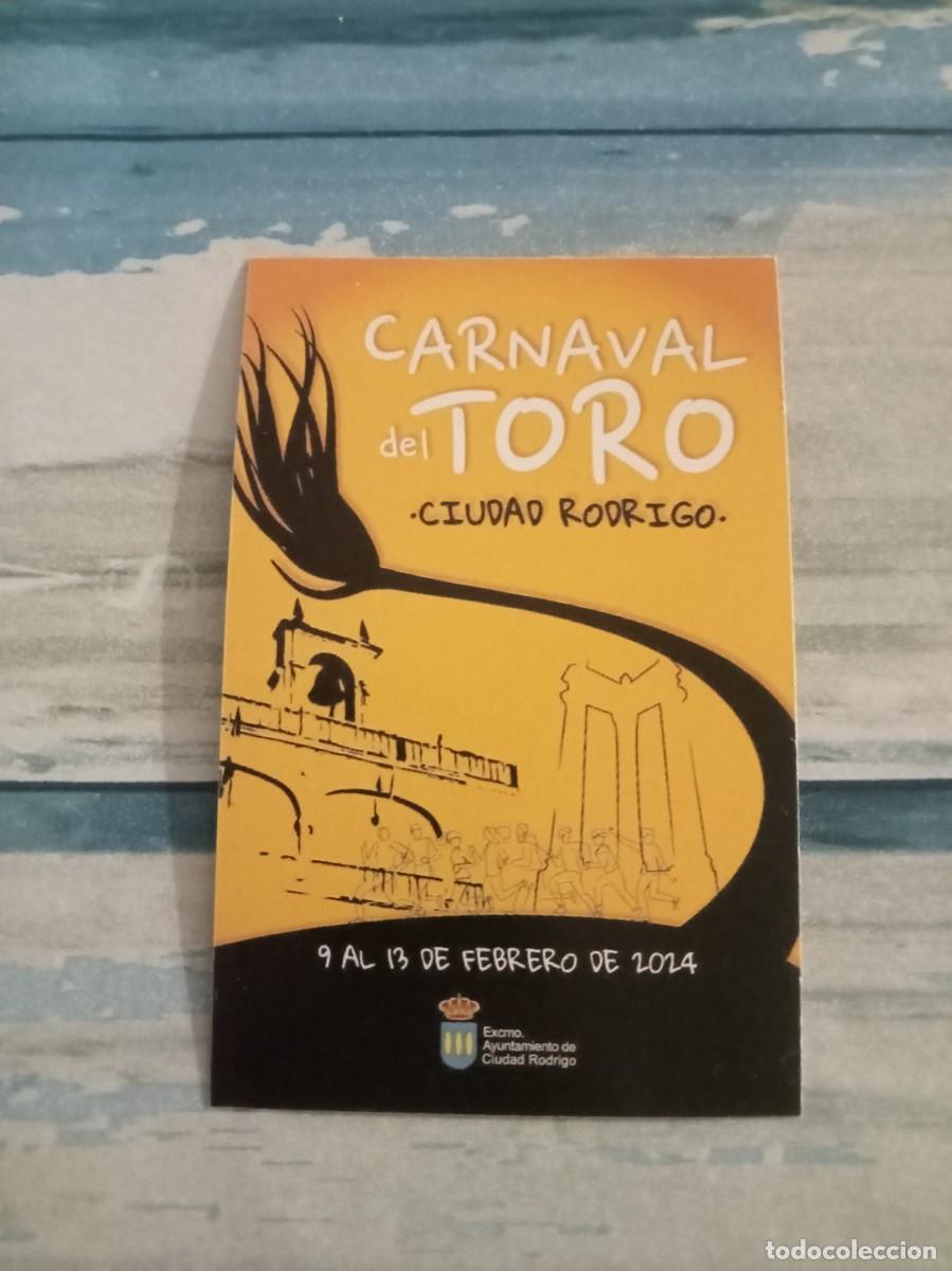Coleccionismo Calendarios: Calendario Carnaval del Toro - Ciudad Rodrigo (2024)