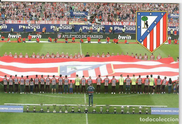 Coleccionismo Calendarios: CALENDARIO DE PUBLICIDAD F&Uacute;TBOL - A&Ntilde;O 2018 - ATL&Eacute;TICO DE MADRID