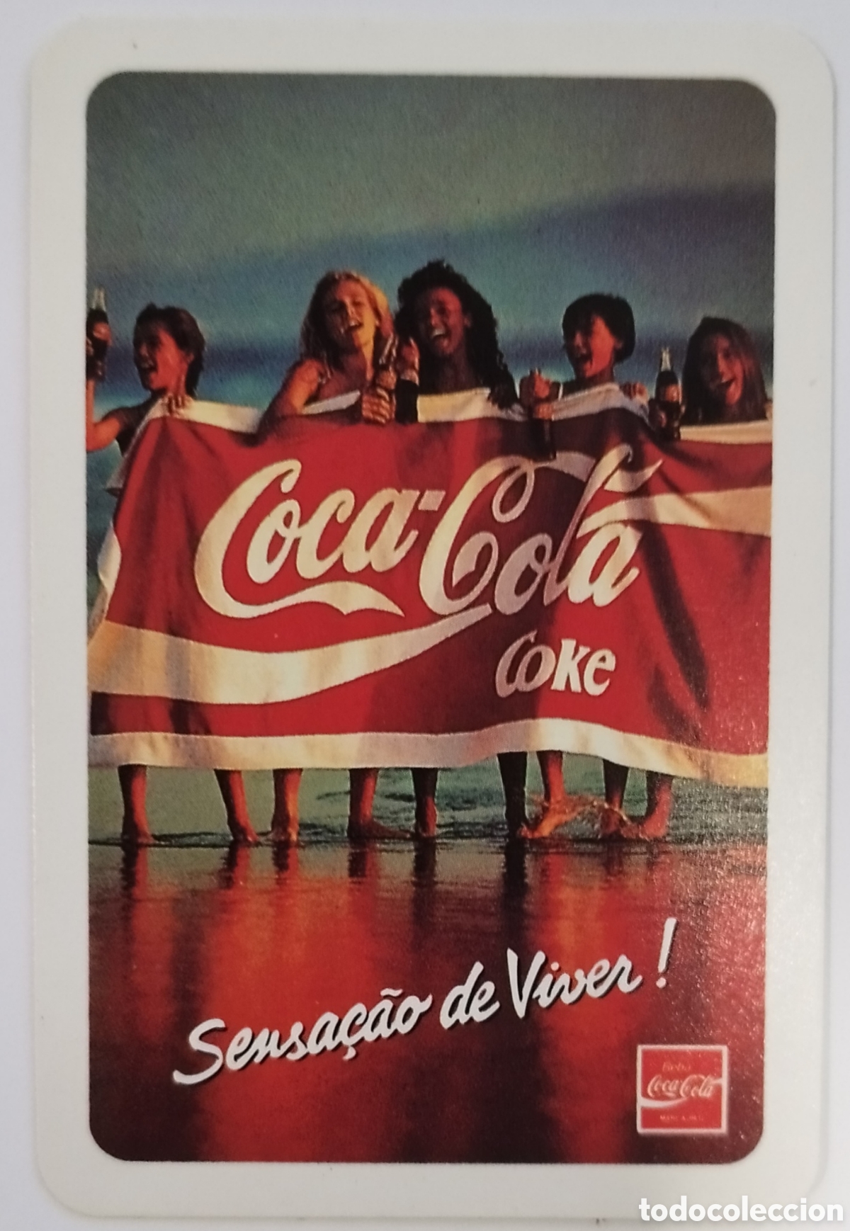 Coleccionismo Calendarios: Calend&aacute;rio de Bolso Coca-Cola 1993 - Sensa&ccedil;&atilde;o de Viver - Lito Maia Porto