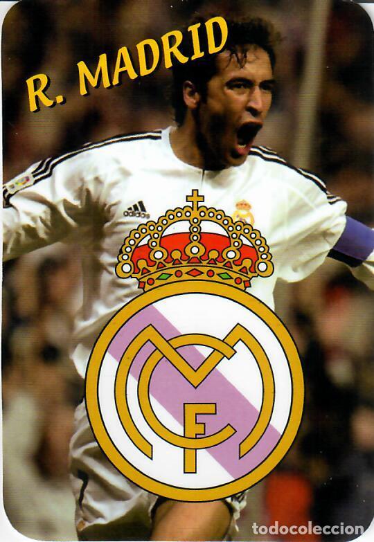 Coleccionismo Calendarios: CALENDARIO DE PUBLICIDAD F&Uacute;TBOL - A&Ntilde;O 2005 - RA&Uacute;L GONZ&Aacute;LEZ - REAL MADRID