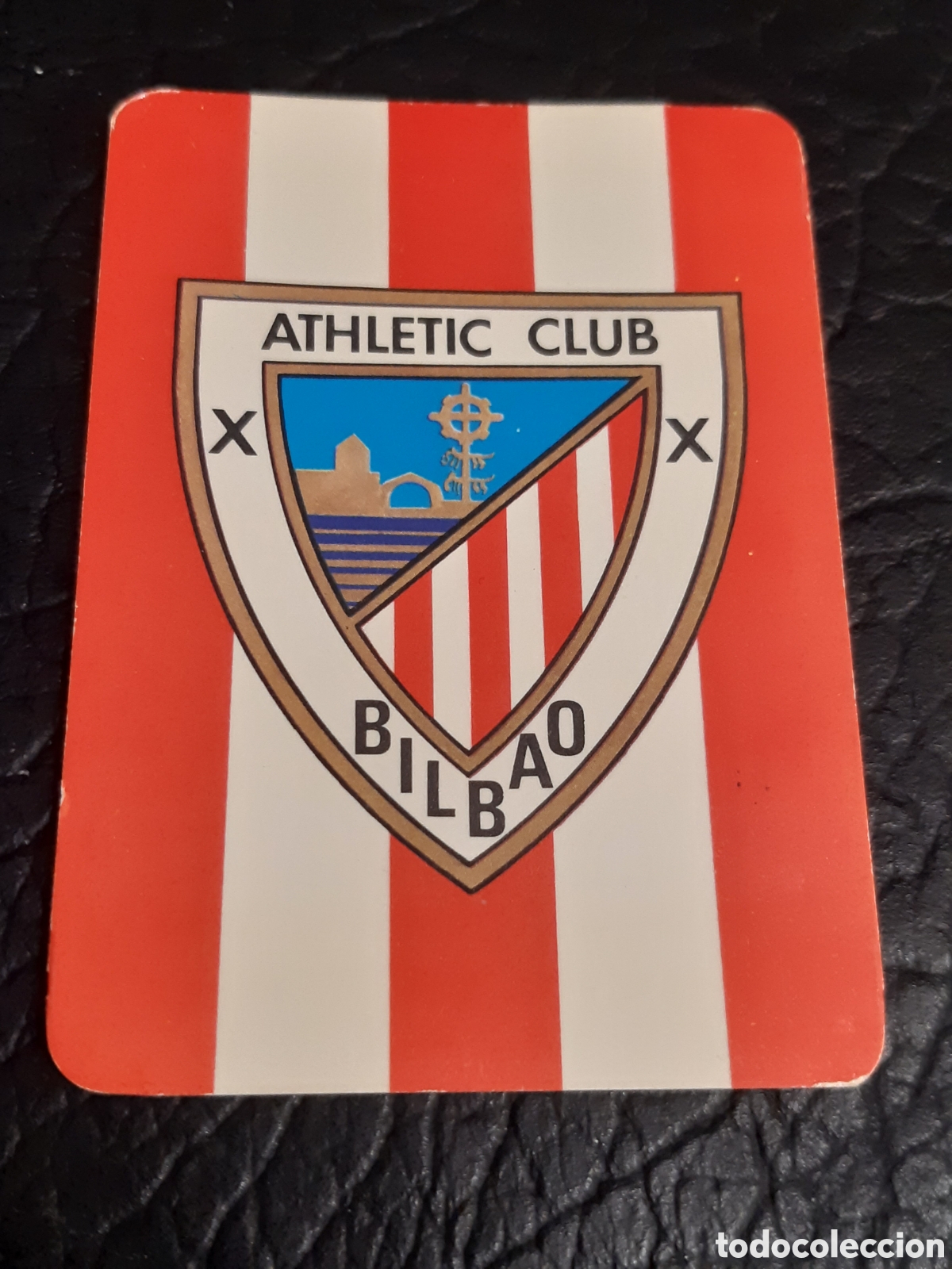 Coleccionismo Calendarios: Calendario futbol escudo Bilbao 1975