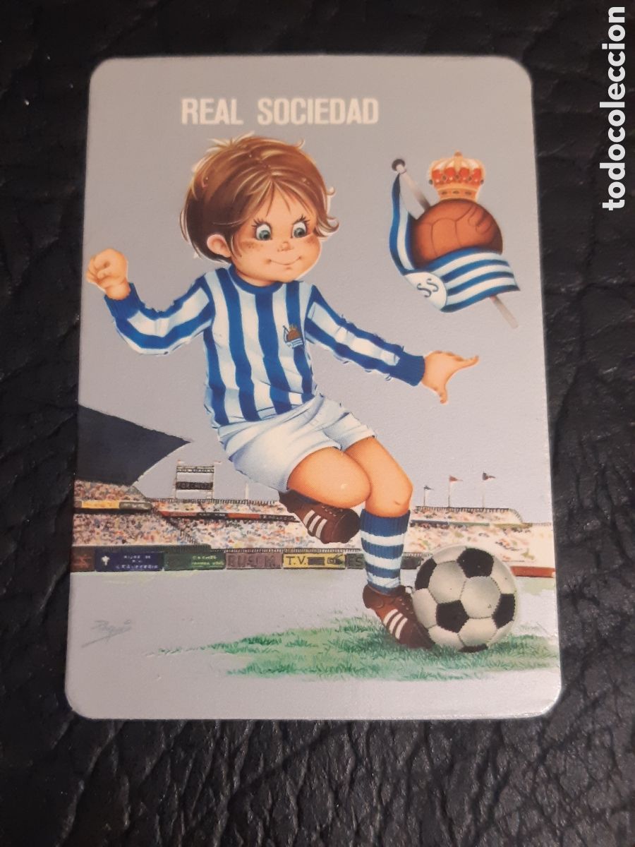 Coleccionismo Calendarios: Calendario futbol Real Sociedad 1977
