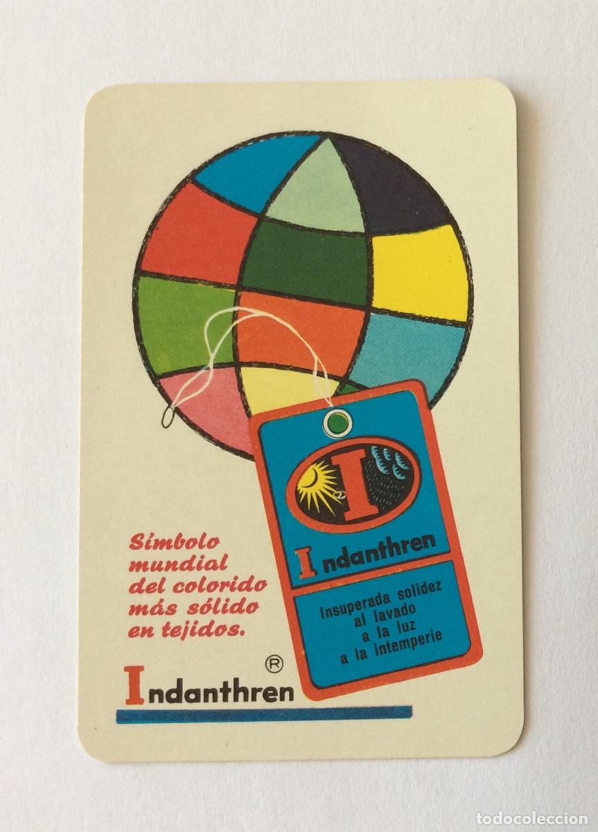 Coleccionismo calendarios: CALENDARIO FOURNIER INDANTHREN 1965