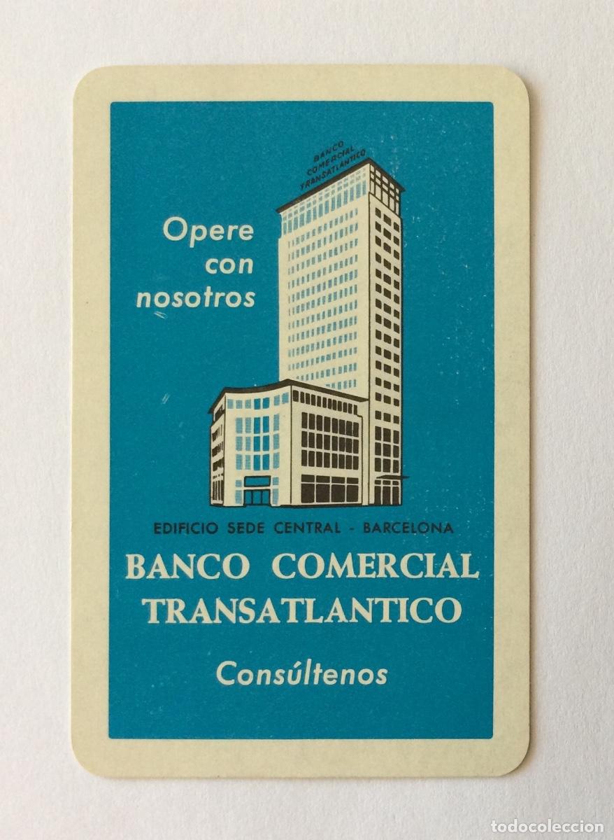 Coleccionismo Calendarios: CALENDARIO FOURNIER BANCO COMERCIAL TRANSATL&Aacute;NTICO 1963