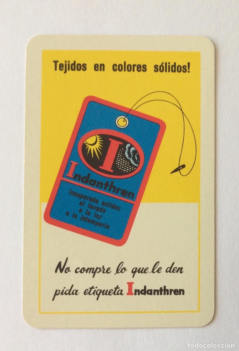 Collezionismo Calendari: CALENDARIO FOURNIER INDANTHREN 1963