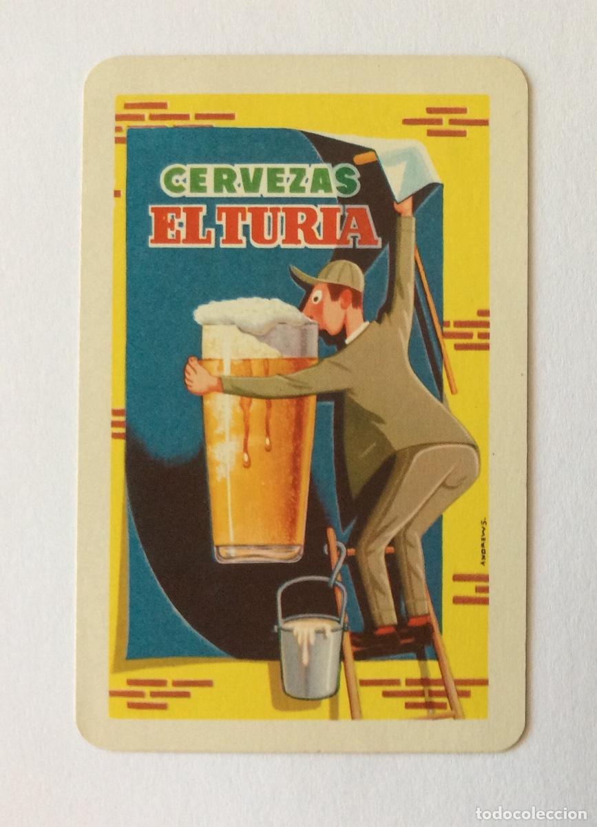Sammeln von Kalendern: CALENDARIO FOURNIER CERVEZAS EL TURIA 1961