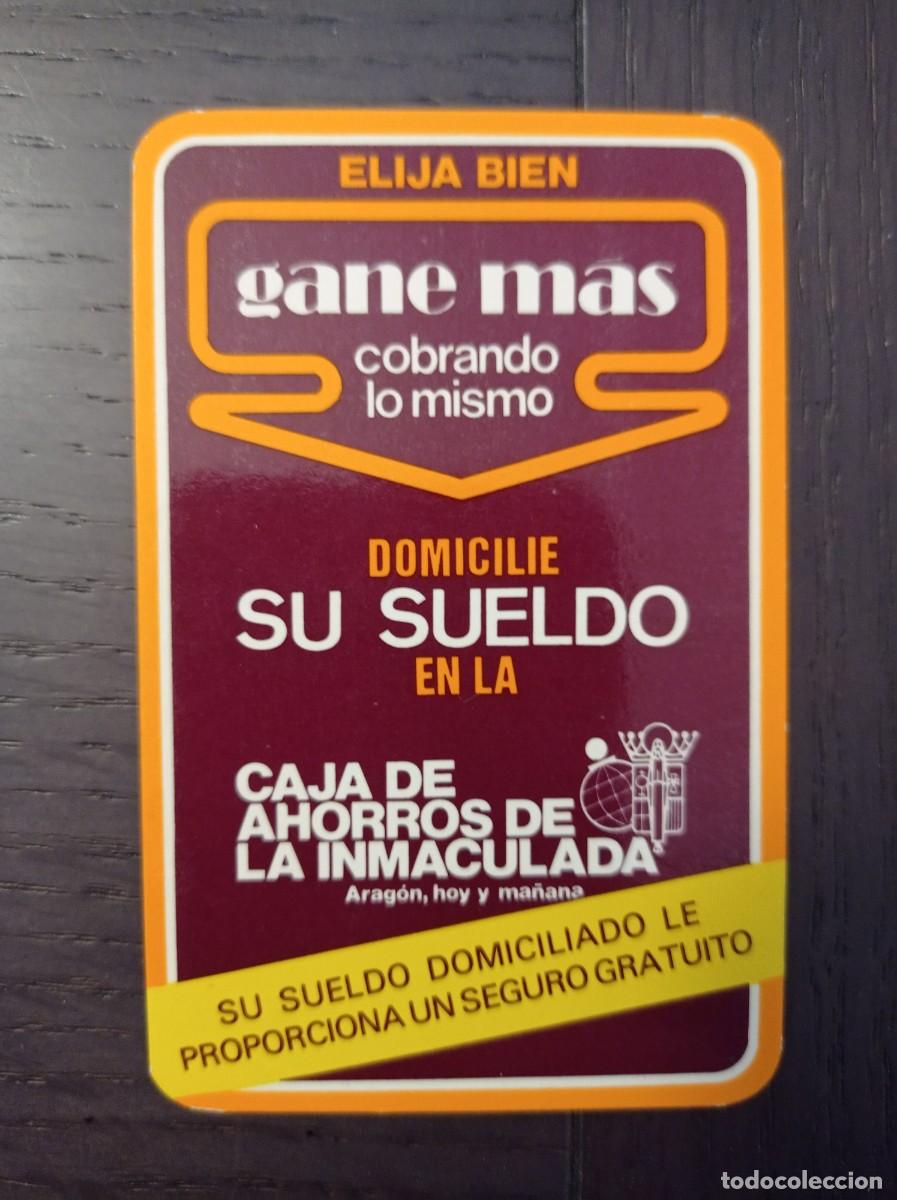 Colecionismo Calend&aacute;rios: CALENDARIO PUBLICITARIO. CAJA DE AHORROS DE LA INMACULADA. A&Ntilde;O 1980