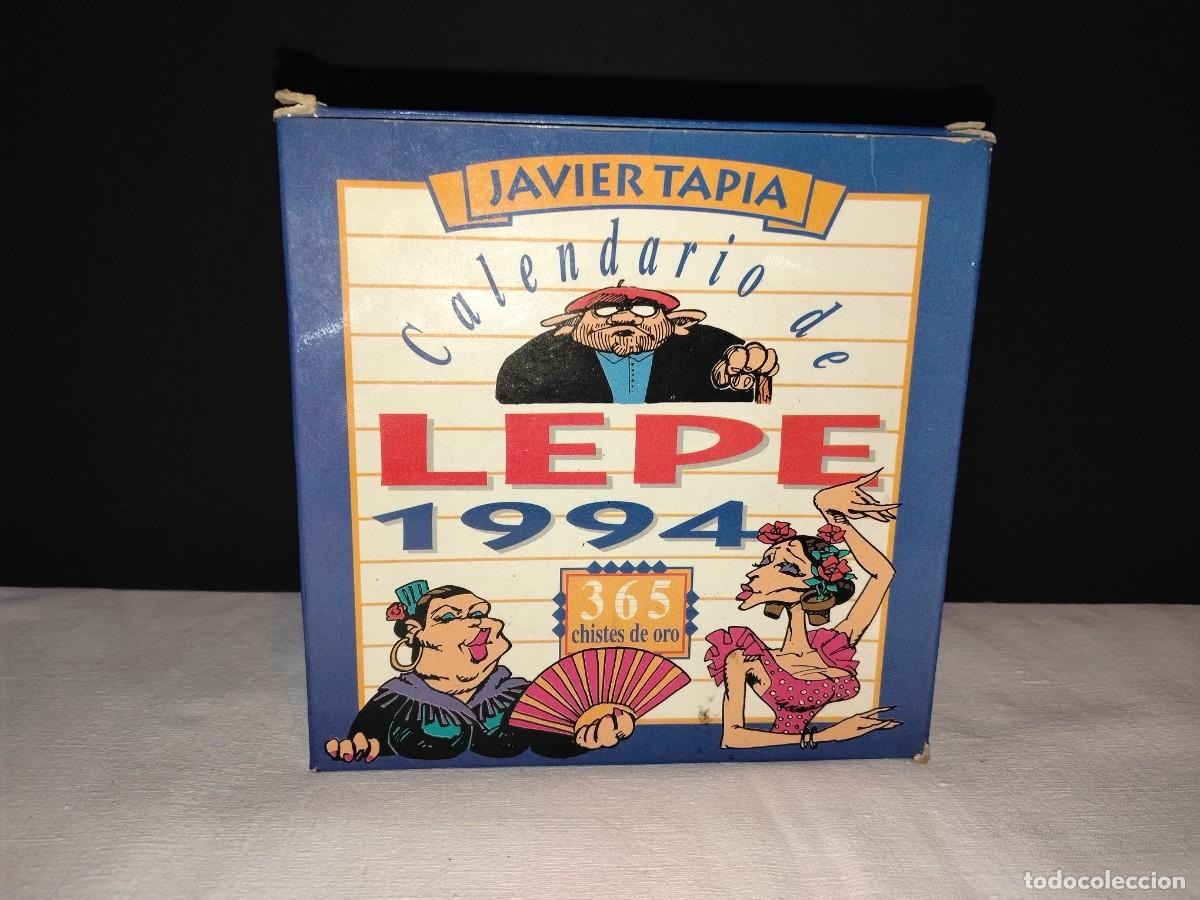Colecionismo Calend&aacute;rios: CALENDARIO DE LEPE 1994 365 CHISTES DE ORO (JAVIER TAPIA)