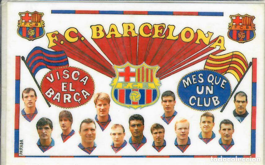 Coleccionismo Calendarios: CALENDARIO DE PUBLICIDAD F&Uacute;TBOL - A&Ntilde;O 1994 - FC BARCELONA