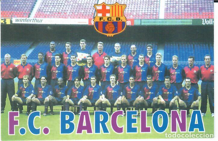 Coleccionismo Calendarios: CALENDARIO DE PUBLICIDAD F&Uacute;TBOL - A&Ntilde;O 2000 - FC BARCELONA