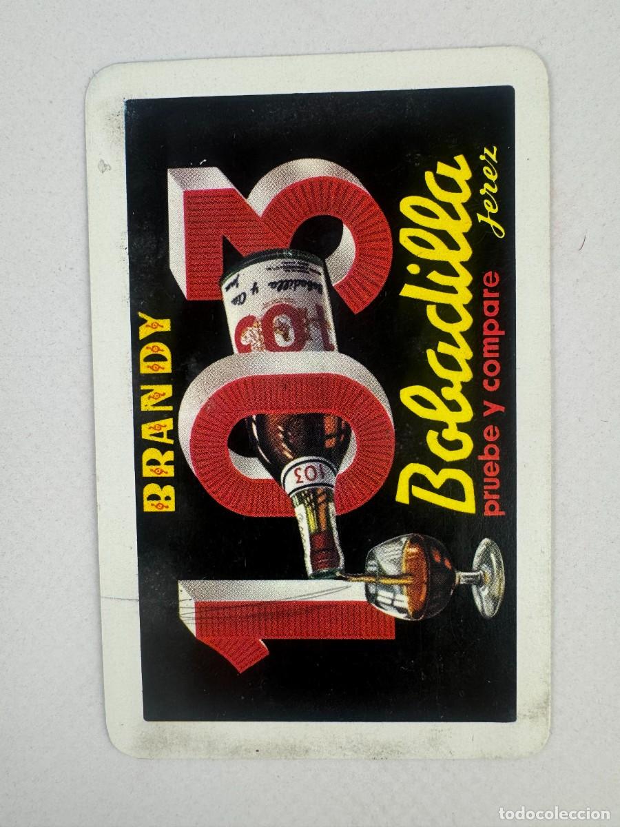 Coleccionismo Calendarios: CALENDARIO DE BOLSILLO FOURNIER - 1965 BRANDY 103