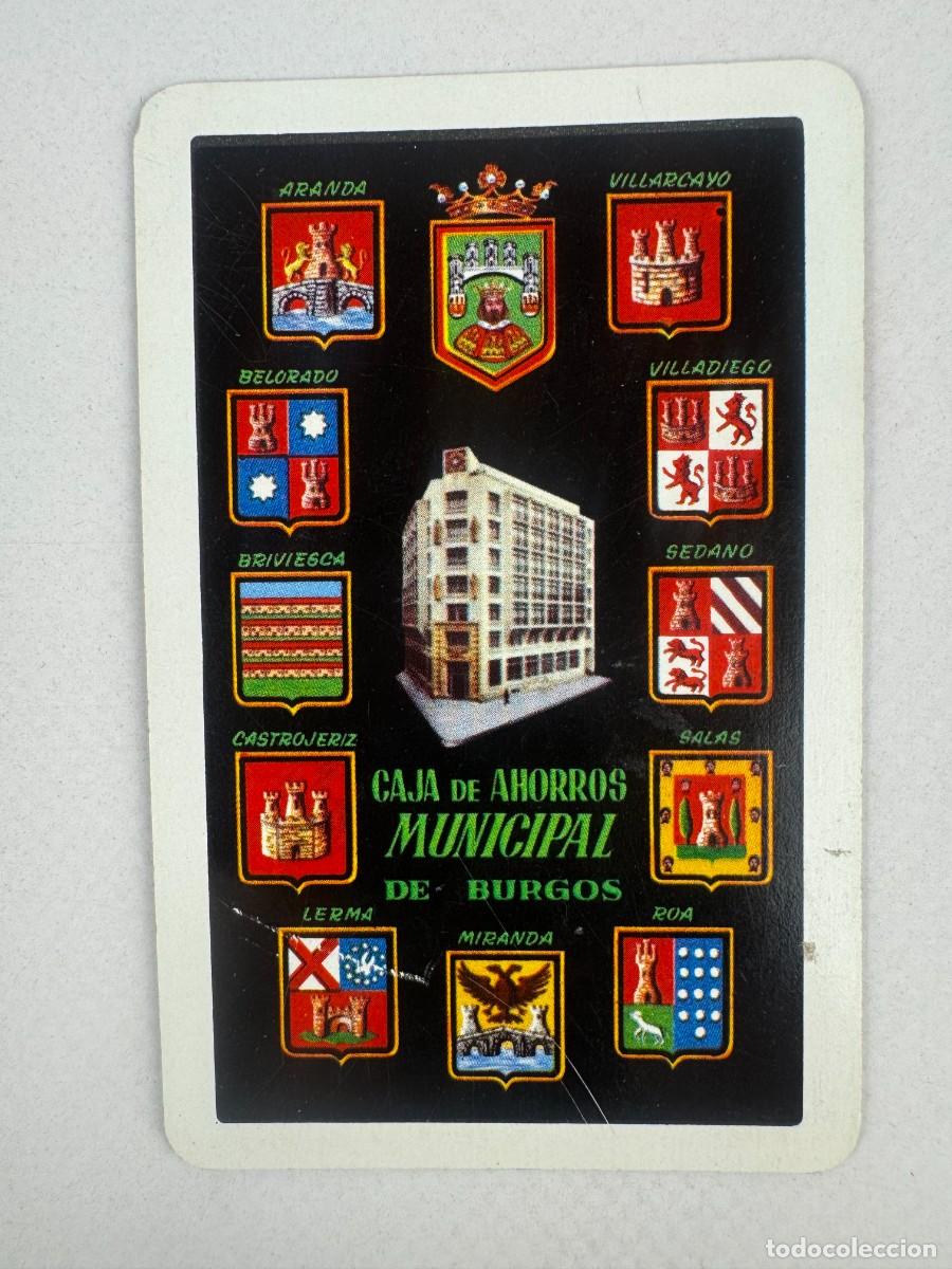 Colecionismo Calend&aacute;rios: CALENDARIO DE BOLSILLO FOURNIER - 1965 CAJA MUNICIPAL DE AHORROS DE BURGOS