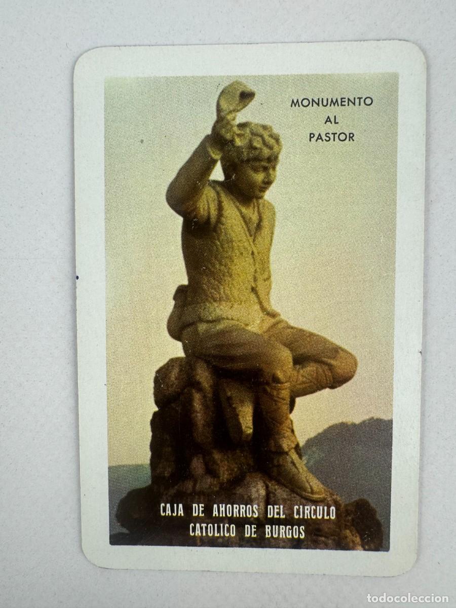 Colecionismo Calend&aacute;rios: CALENDARIO DE BOLSILLO FOURNIER - 1965 CAJA DE AHORROS DEL CIRCULO CATOLICO DE BURGOS MONUMENTO