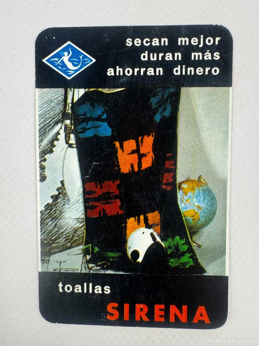 Colecionismo Calend&aacute;rios: CALENDARIO DE BOLSILLO FOURNIER - 1965 TOALLAS SIRENA (2)