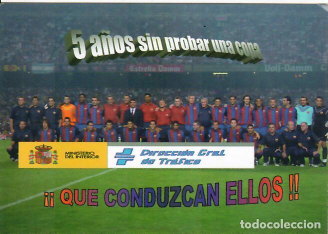 Coleccionismo Calendarios: CALENDARIO DE PUBLICIDAD F&Uacute;TBOL - A&Ntilde;O 2005 - FC BARCELONA