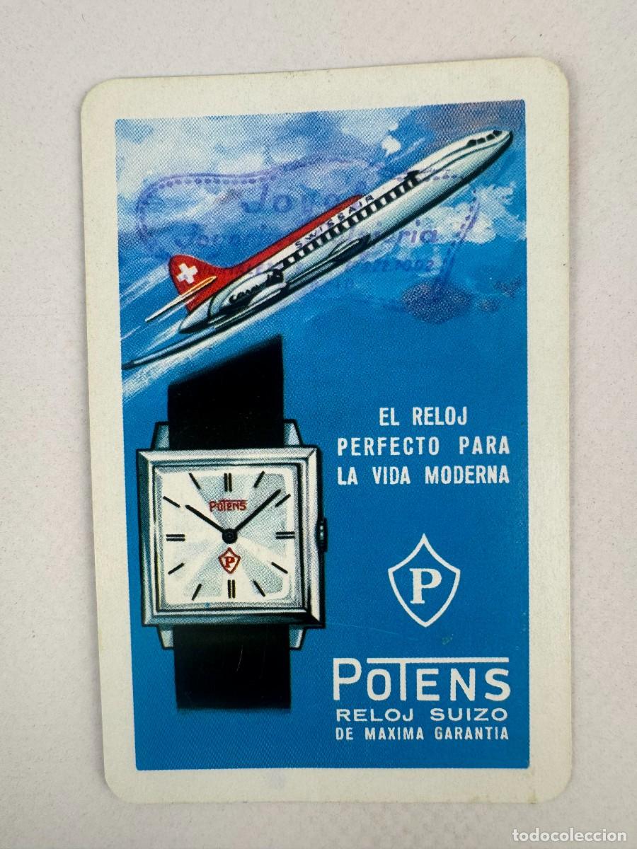 Colecionismo Calend&aacute;rios: CALENDARIO DE BOLSILLO FOURNIER - 1967 POTENS RELOJ SUIZO