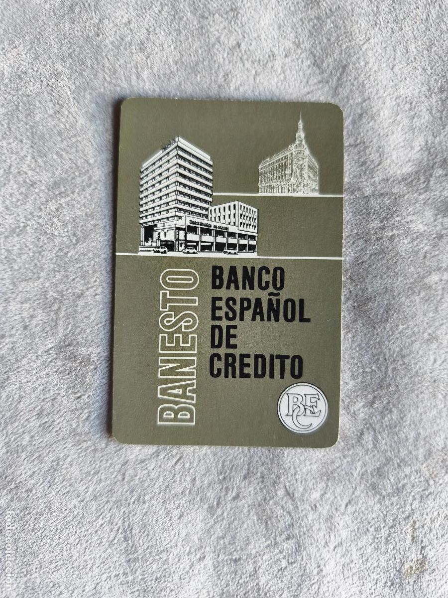 Collectionnisme Calendriers: CALENDARIO FOURNIER 1980 BANESTO - BANCO ESPA&Ntilde;OL DE CREDITO
