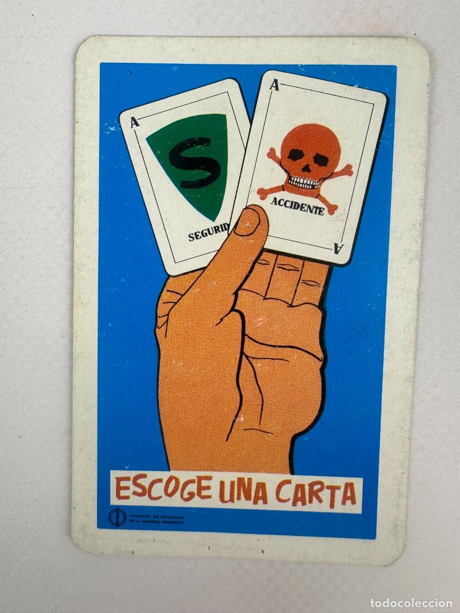 Collectables Calendars: CALENDARIO DE BOLSILLO FOURNIER - 1967 ESCOGE UNA CARTA ACCIDENTES SEGUROS