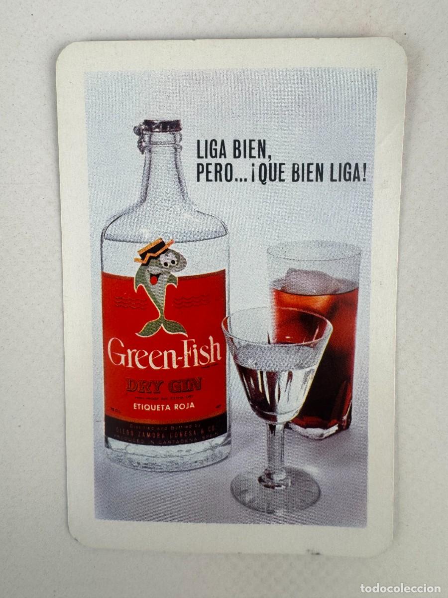 Collectionnisme Calendriers: CALENDARIO DE BOLSILLO FOURNIER - 1968 GREEN-FISH DRY GIN