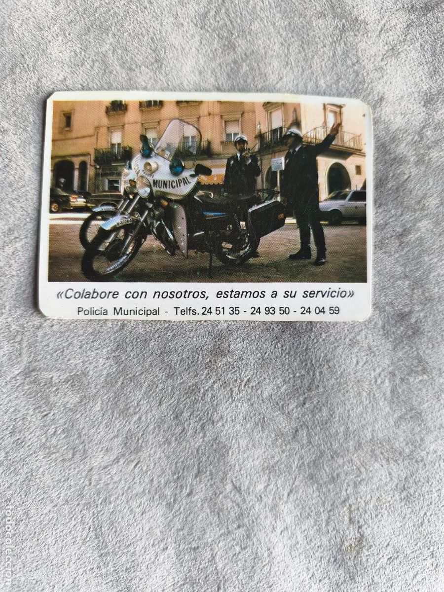 Coleccionismo Calendarios: CALENDARIO 1984 POLICIA MUNICIPAL