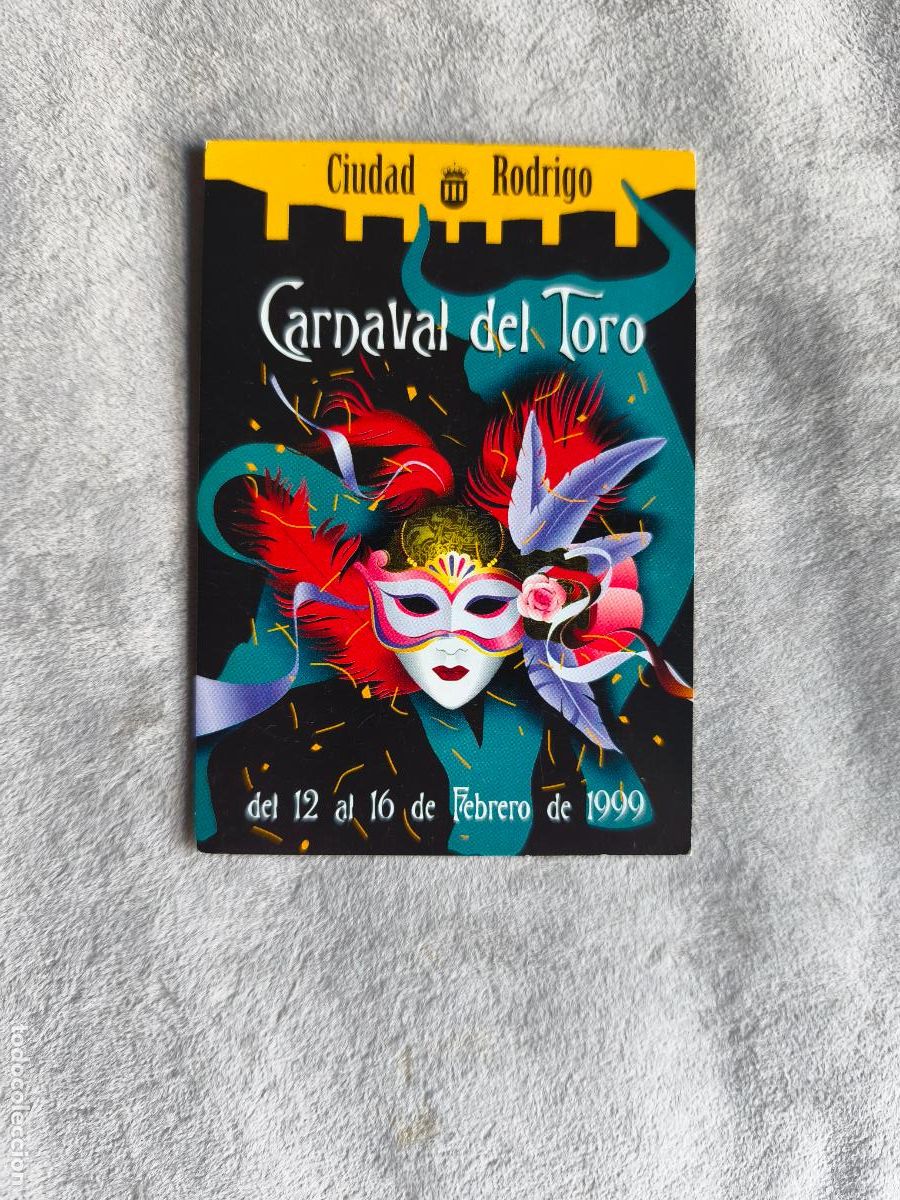 Coleccionismo Calendarios: CALENDARIO 1999 CARNAVAL DEL TORO - CIUDAD RODRIGO