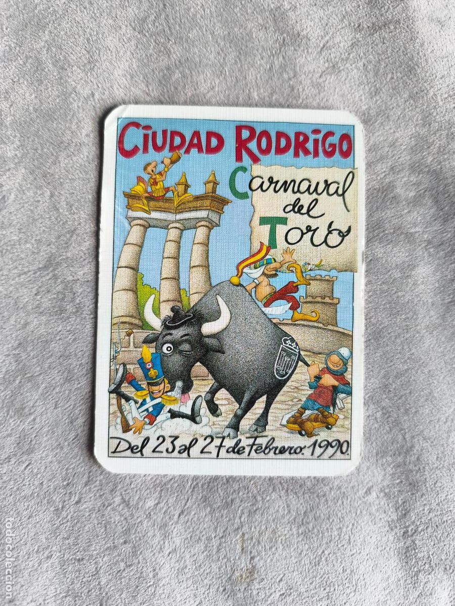 Coleccionismo Calendarios: CALENDARIO 1990 CARNAVAL DEL TORO - CIUDAD RODRIGO
