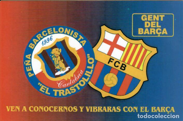 Coleccionismo Calendarios: CALENDARIO DE PUBLICIDAD F&Uacute;TBOL - A&Ntilde;O 2004 - PE&Ntilde;A BARCELONISTA EL TRASTOLILLO