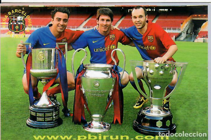 Collezionismo Calendari: CALENDARIO DE PUBLICIDAD F&Uacute;TBOL - A&Ntilde;O 2010 - PE&Ntilde;A BARCELONISTA DE IR&Uacute;N