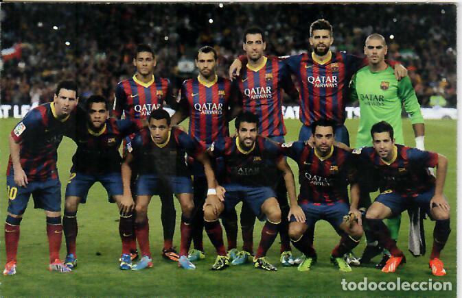 Collezionismo Calendari: CALENDARIO DE PUBLICIDAD F&Uacute;TBOL - A&Ntilde;O 2014 - PE&Ntilde;A BARCELONISTA DE IR&Uacute;N