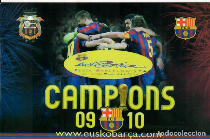 Coleccionismo Calendarios: CALENDARIO DE PUBLICIDAD F&Uacute;TBOL - A&Ntilde;O 2011 - PENYA BARCELONISTA DE VITORIA GASTEIZ