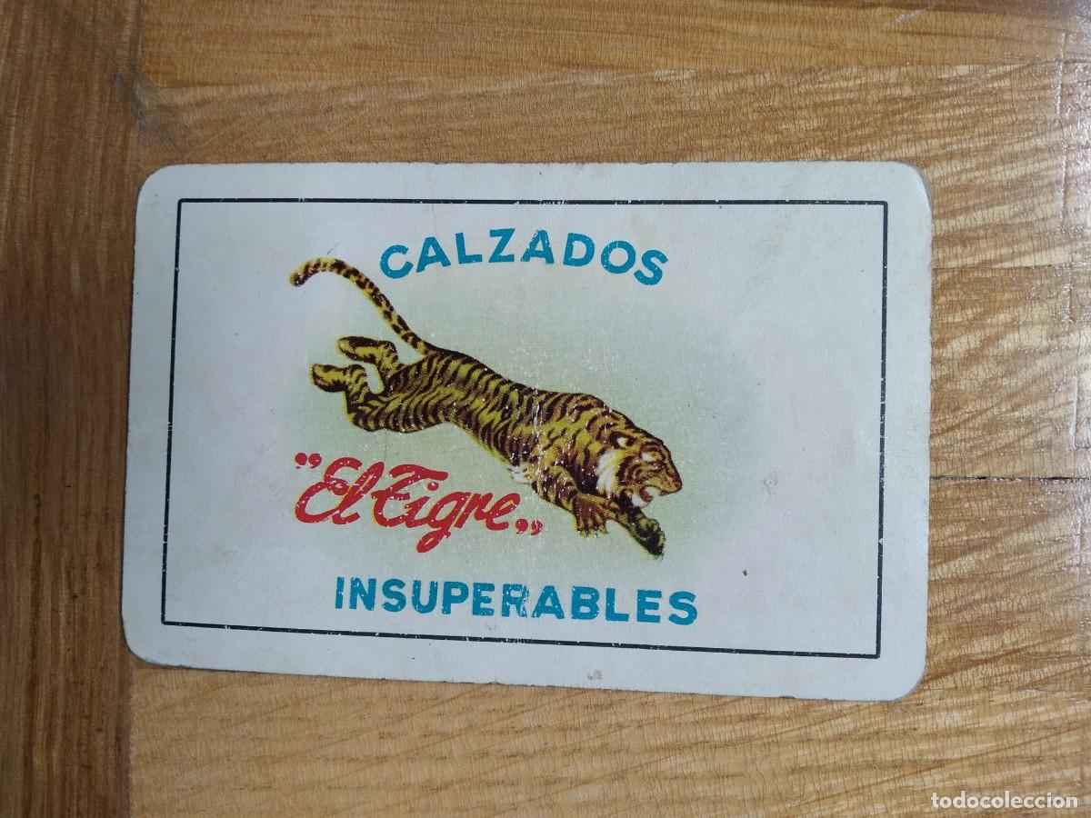 Coleccionismo Calendarios: CALENDARIO FOURNIER CALZADOS EL TIGRE A&Ntilde;O 1961 VER FOTOS