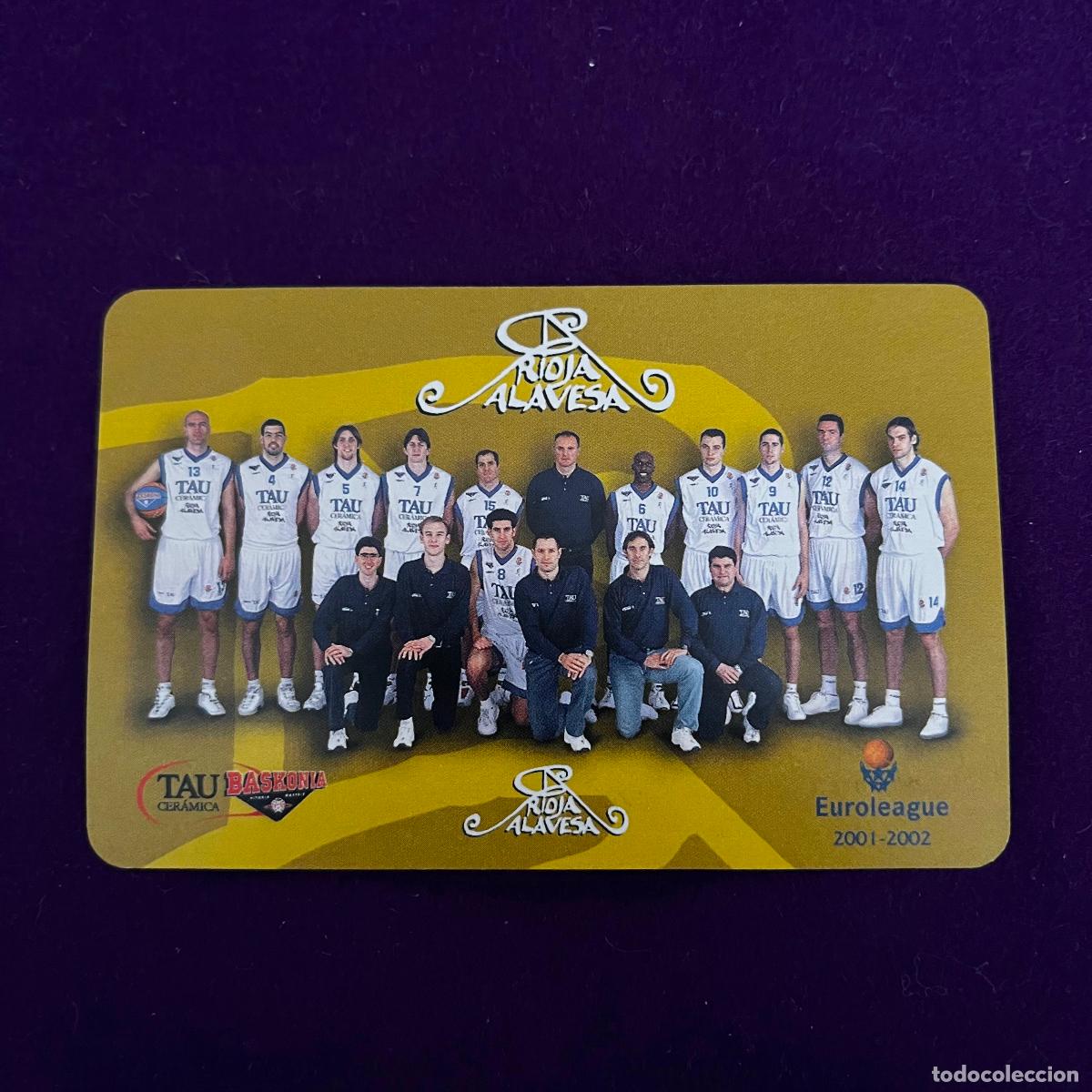 Collectionnisme Calendriers: CALENDARIO FOURNIER. BASKONIA. 2002.