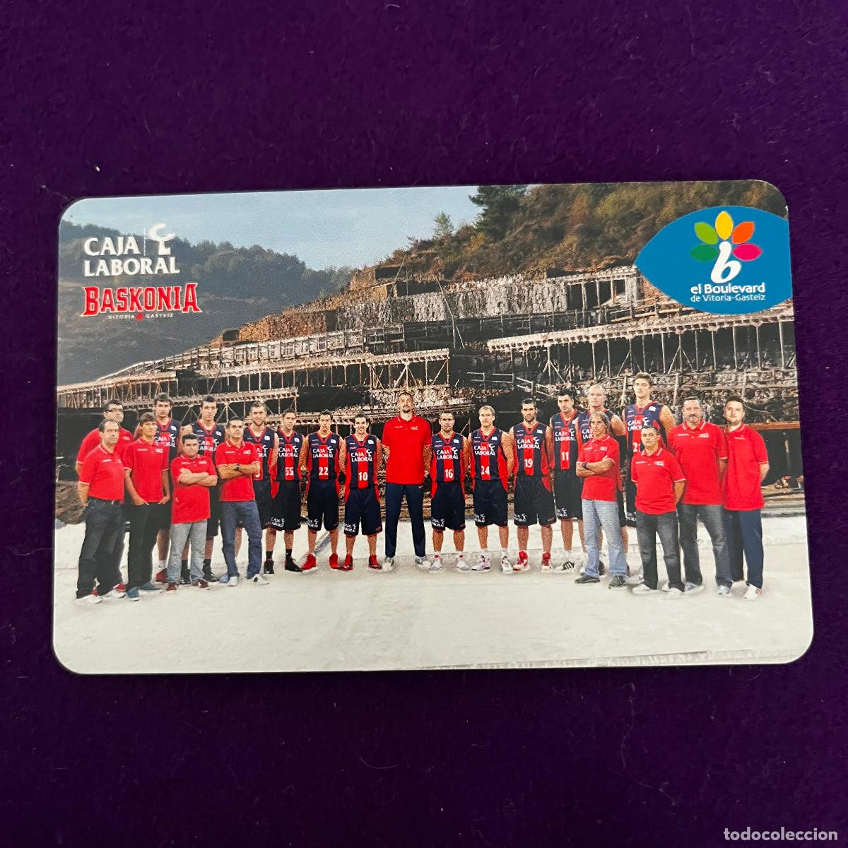 Colecionismo Calend&aacute;rios: CALENDARIO FOURNIER. BASKONIA. 2013.