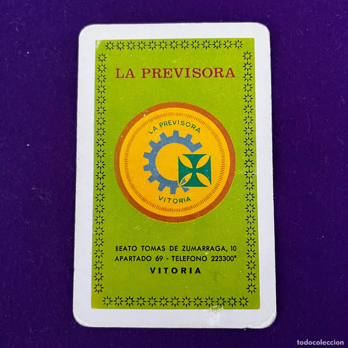 Collezionismo Calendari: CALENDARIO FOURNIER. LA PREVISORA VITORIA. 1971.
