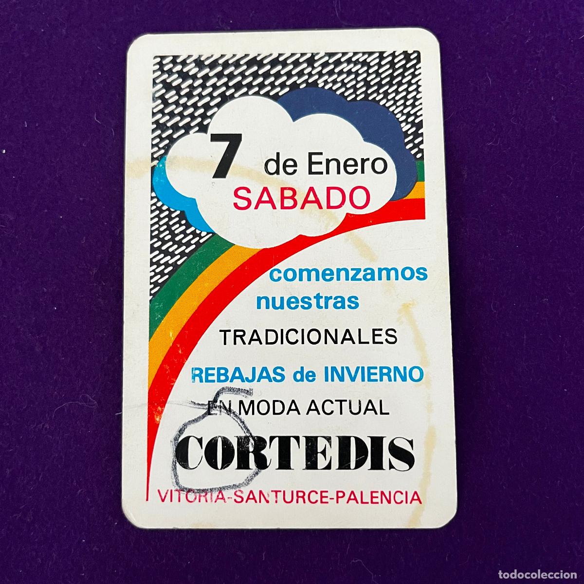 Collezionismo Calendari: CALENDARIO FOURNIER. CORTEDIS. 1978.