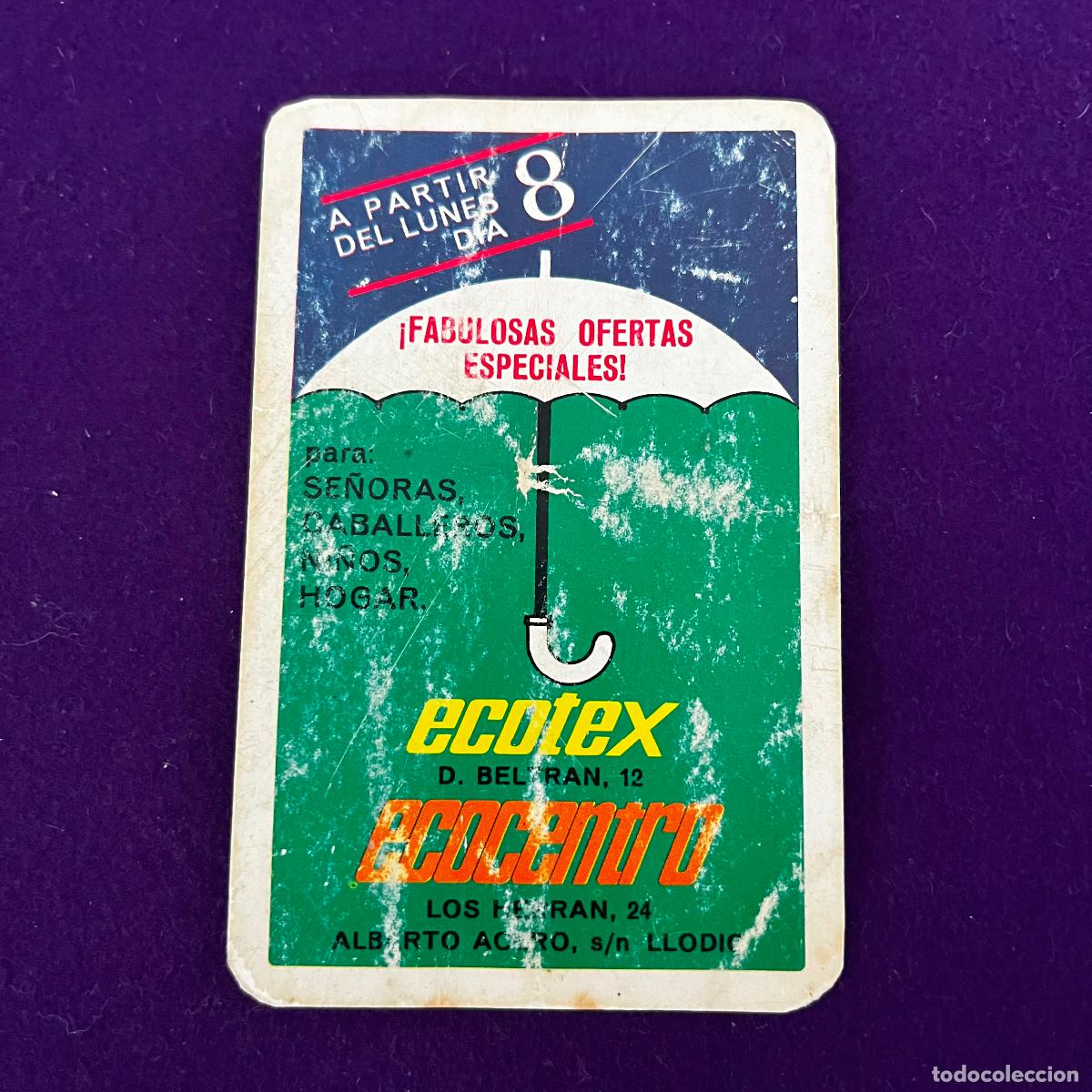 Collezionismo Calendari: CALENDARIO FOURNIER. ECOTEX ECOCENTRO. 1979.