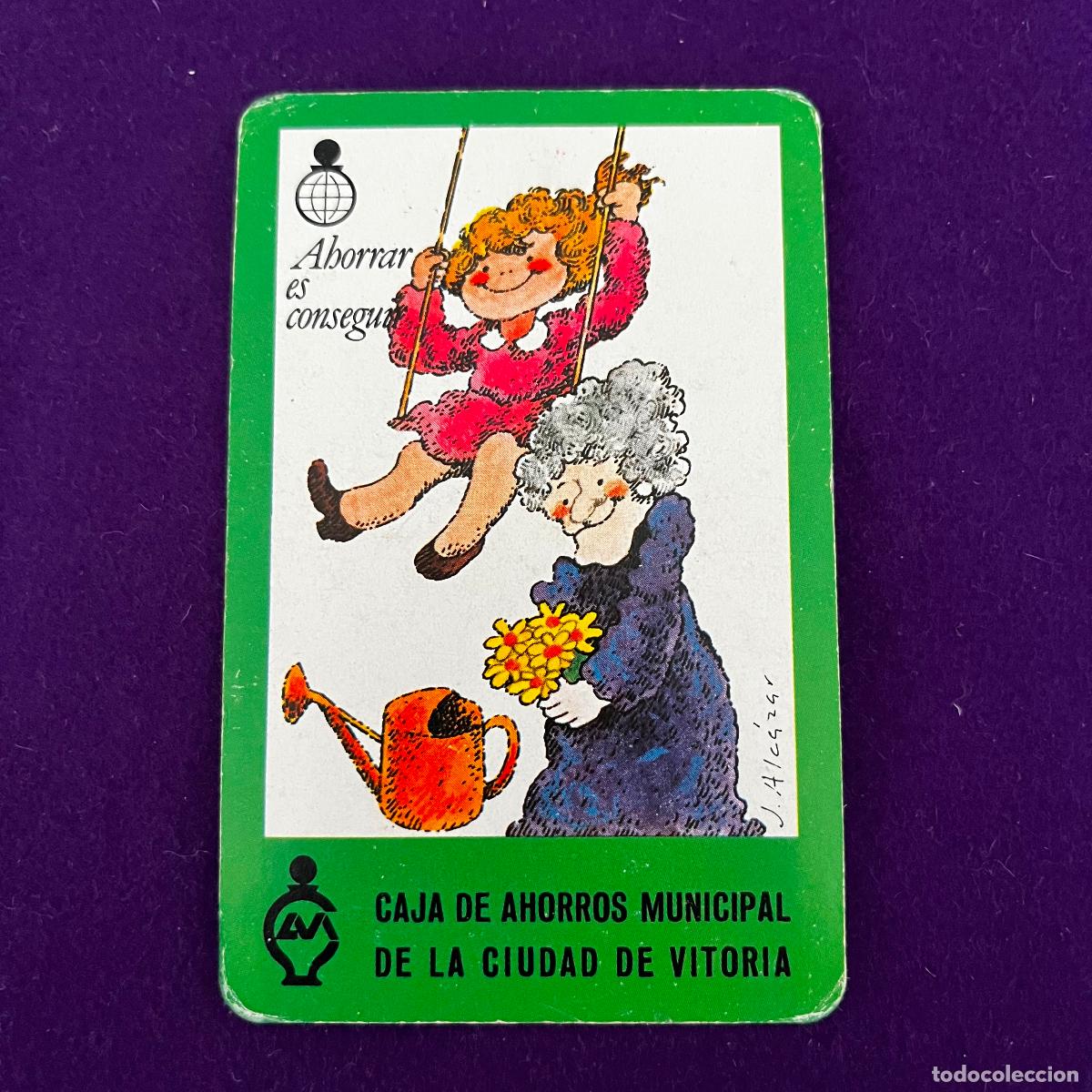 Collectables Calendars: CALENDARIO FOURNIER. CAJA DE AHORROS MUNICIPAL DE VITORIA. 1981.