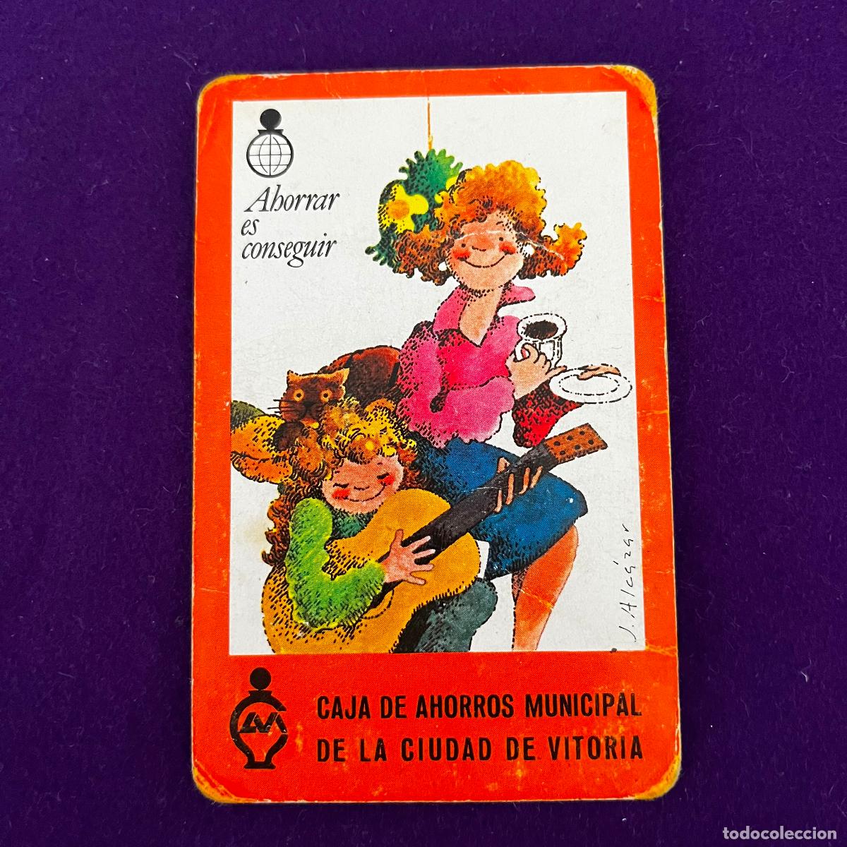 Sammeln von Kalendern: CALENDARIO FOURNIER. CAJA DE AHORROS MUNICIPAL DE VITORIA. 1981.