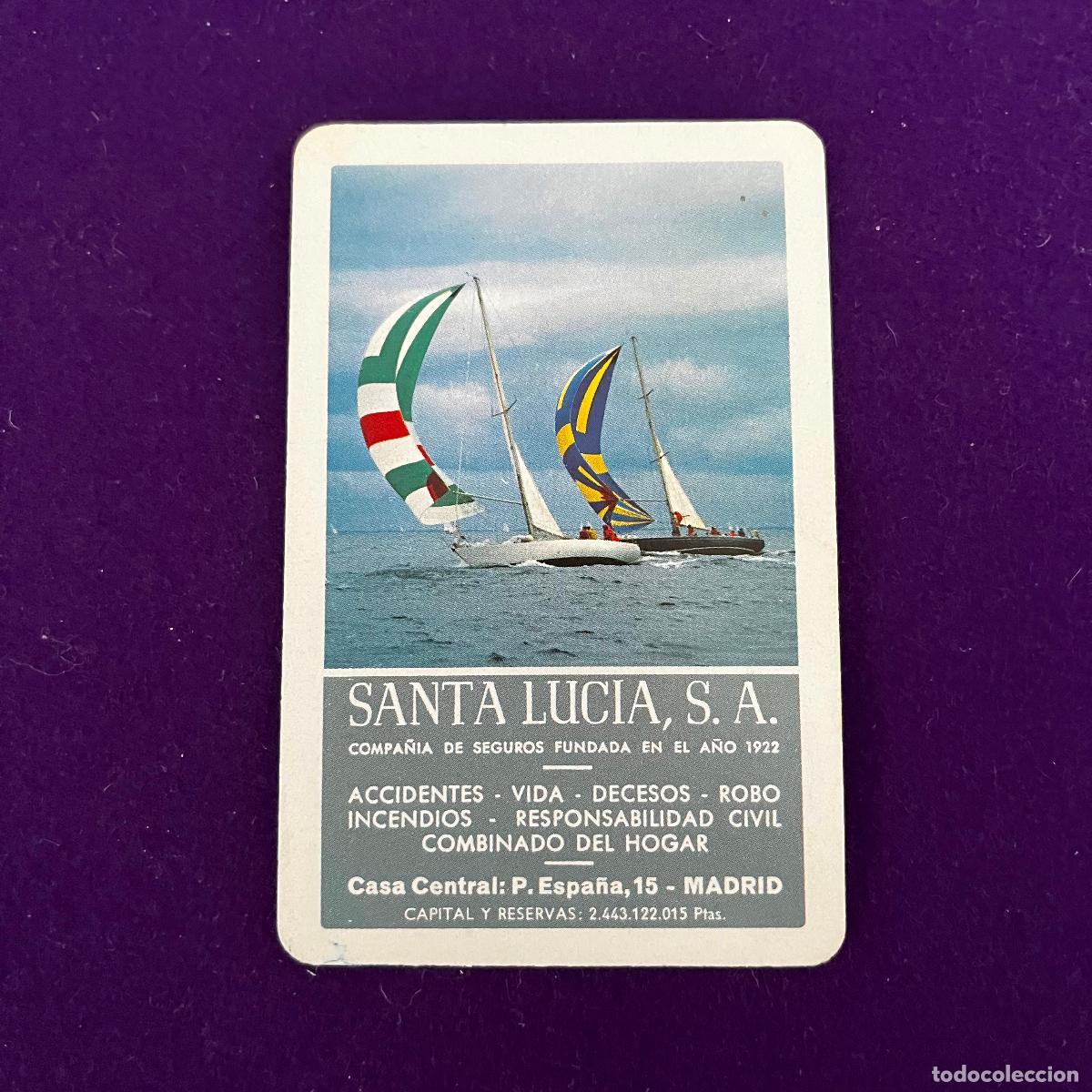 Sammeln von Kalendern: CALENDARIO FOURNIER. SANTA LUCIA. 1981.