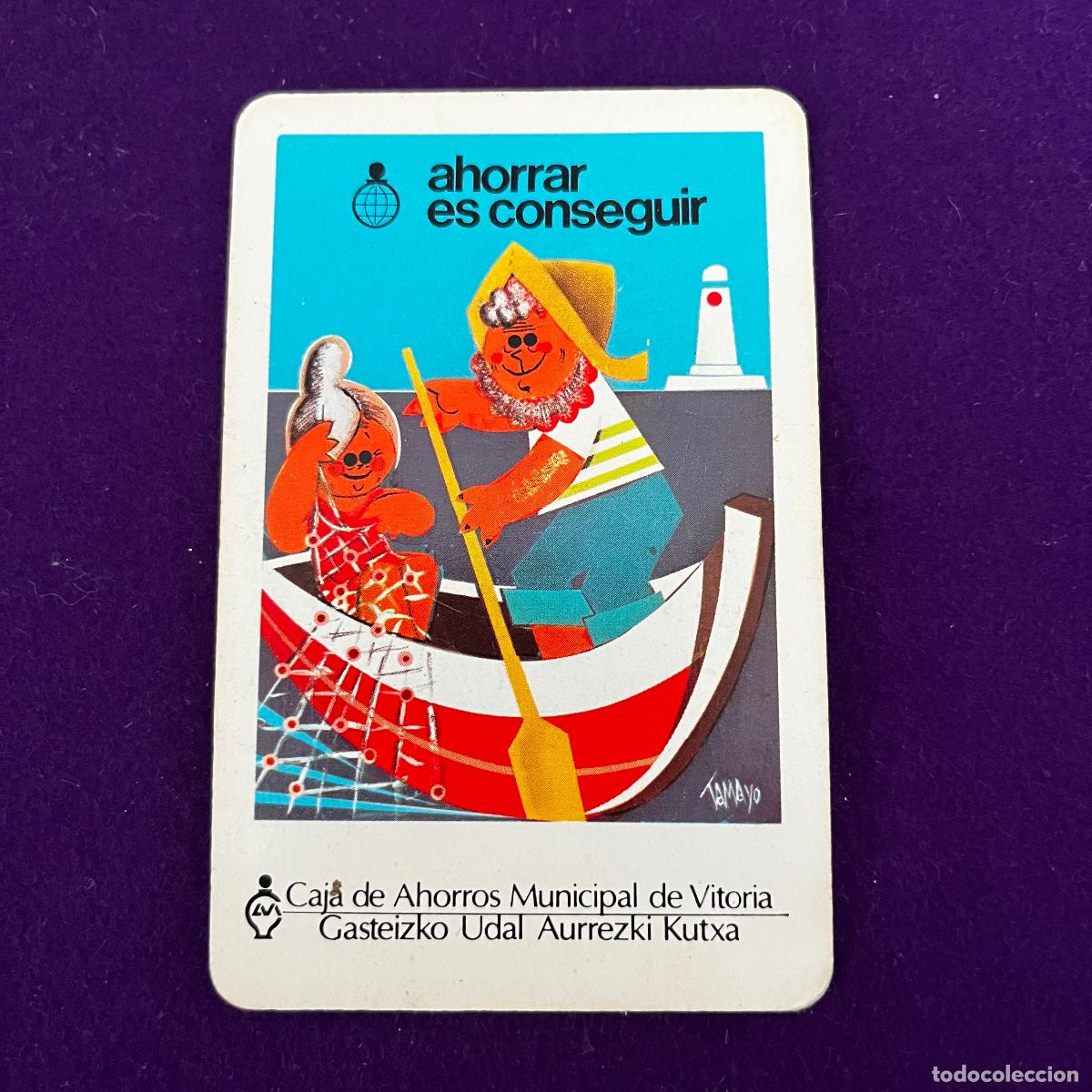 Coleccionismo Calendarios: CALENDARIO FOURNIER. CAJA DE AHORROS MUNICIPAL DE VITORIA. 1982.