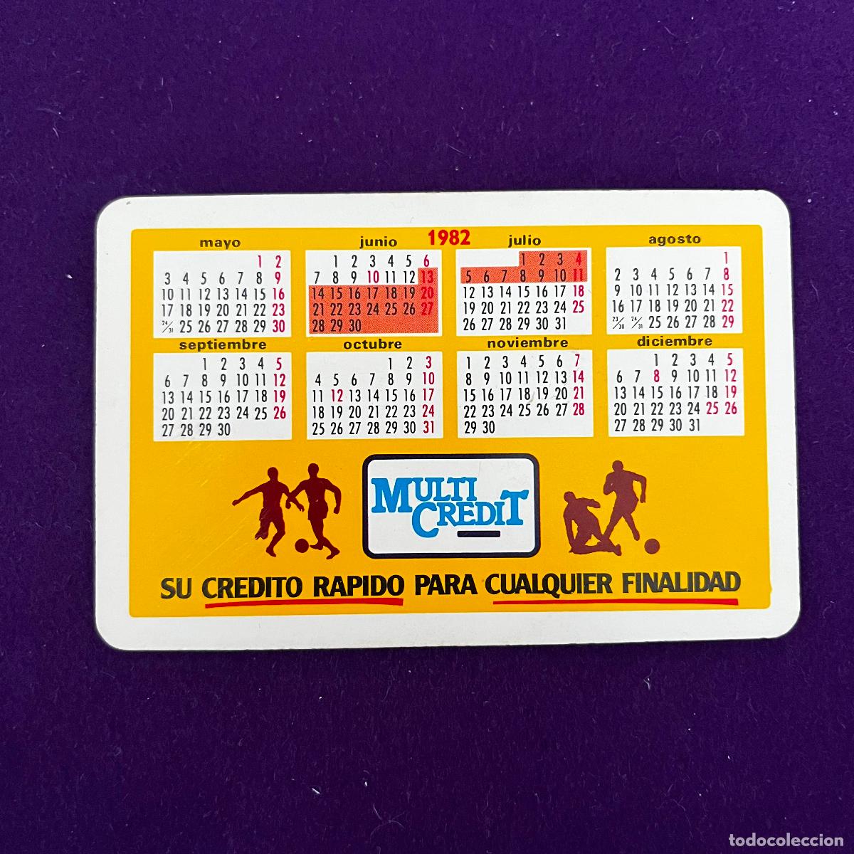 Coleccionismo Calendarios: CALENDARIO FOURNIER. CAJA MUNICIPAL DE VITORIA. MUNDIAL. 1982.