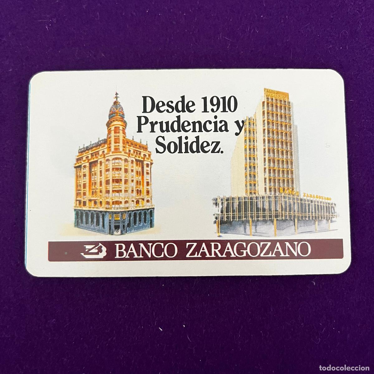 Coleccionismo Calendarios: CALENDARIO FOURNIER. BANCO ZARAGOZANO. 1984.