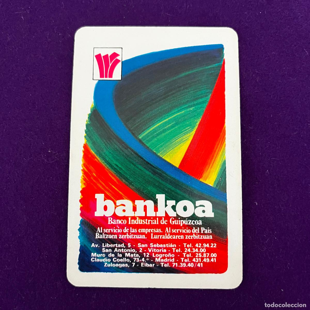 Coleccionismo Calendarios: CALENDARIO FOURNIER. BANKOA. 1984.