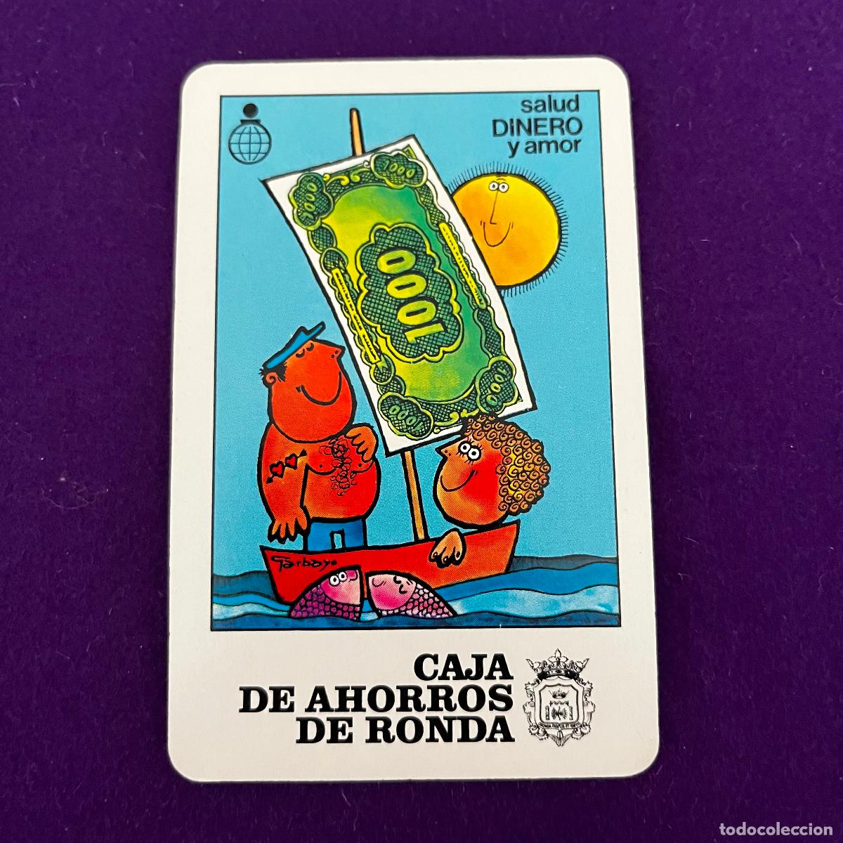 Collectionnisme Calendriers: CALENDARIO FOURNIER. CAJA DE AHORROS DE RONDA. 1984.