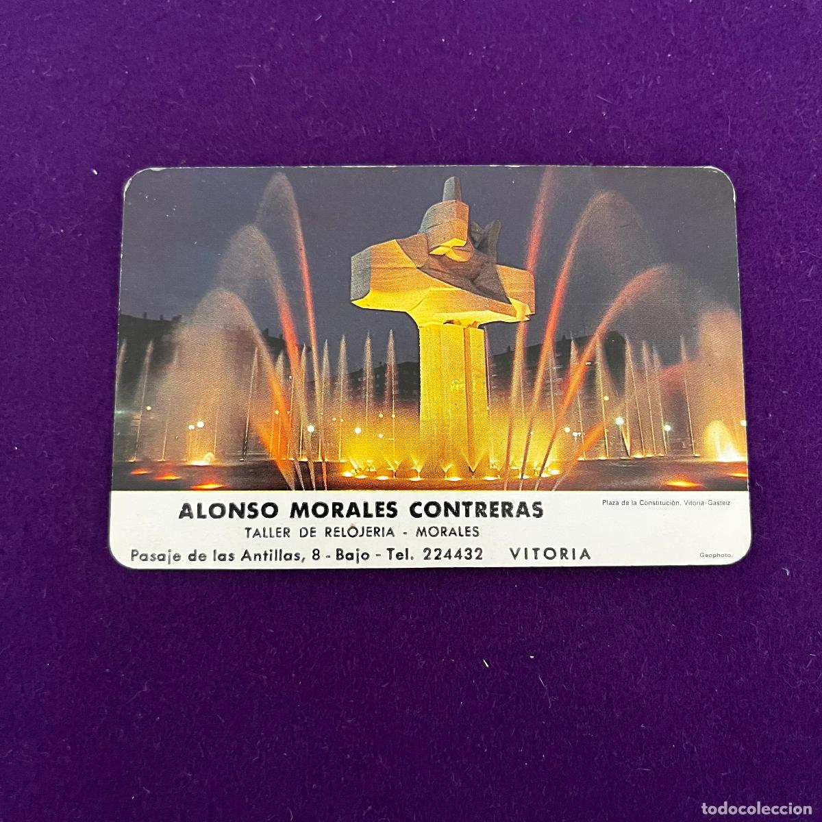Sammeln von Kalendern: CALENDARIO FOURNIER. ALONSO MORALES CONTRERAS. VITORIA. RELOJERIA. 1984.