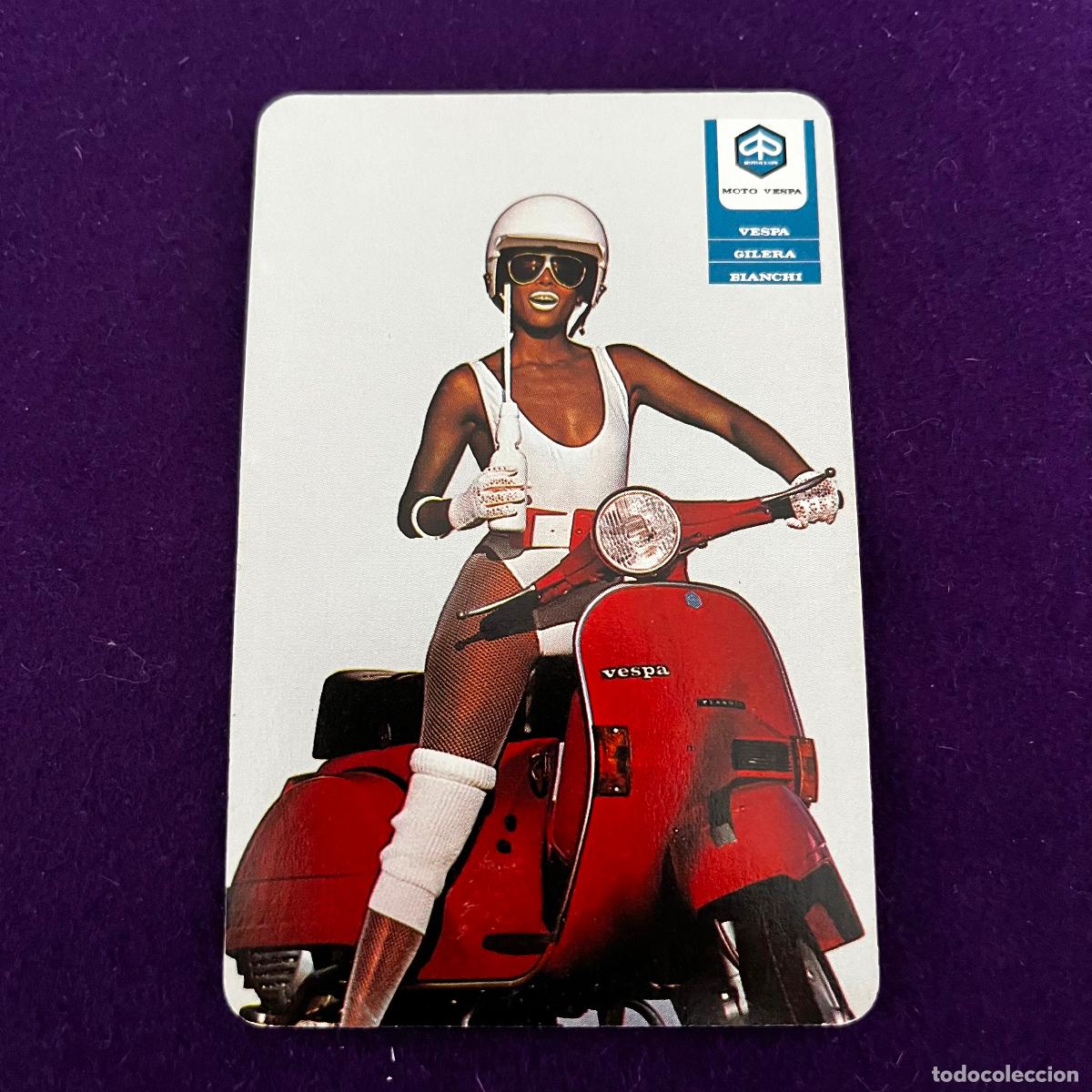 Collezionismo Calendari: CALENDARIO FOURNIER. MOTO VESPA. 1985.
